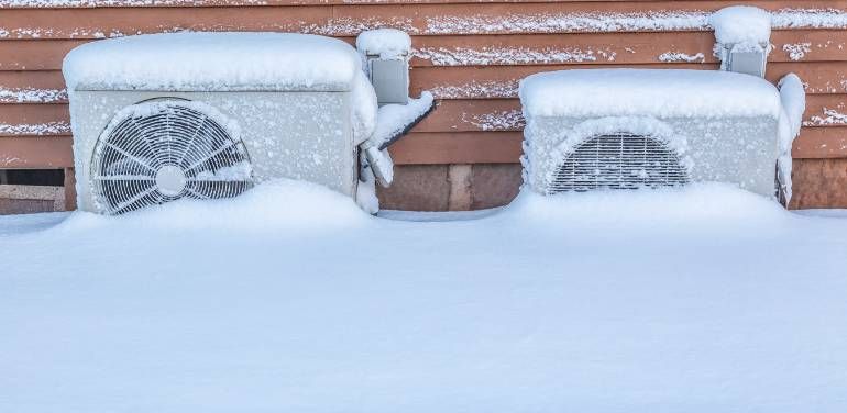 How to stop heat pump from freezing up
