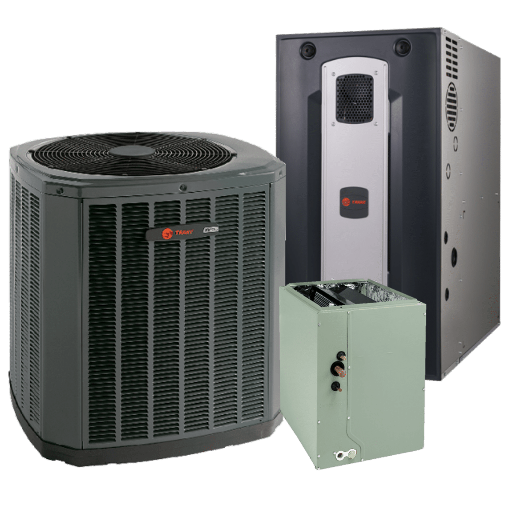 Trane 2 Ton Xr16 Ac And S9v2 96 Gas Furnace Installed My Hvac Price