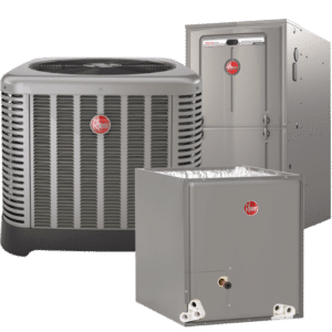 Rheem 5 Ton 16 Seer A/C & 115K 96% AFUE Variable Speed Gas System - My ...