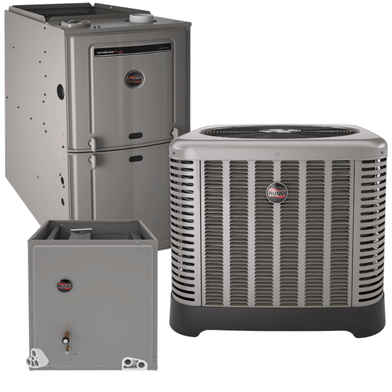 RUUD 3 5 Ton 14 Seer A C 85K 95 AFUE Gas Furnace System My HVAC Price