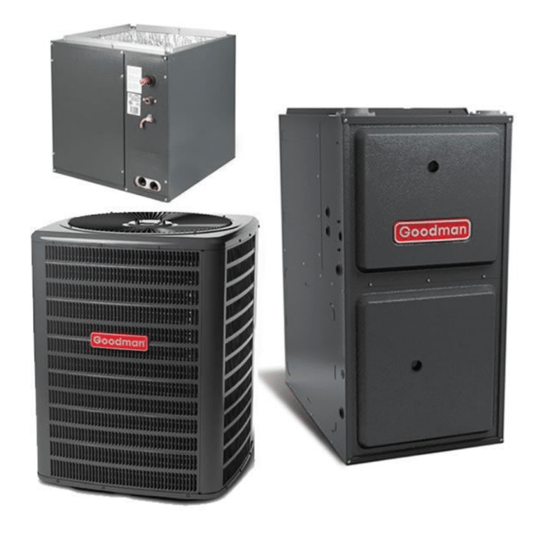 Goodman 4 Ton 14 SEER 80% AFUE Gas Air Conditioner System - My HVAC Price