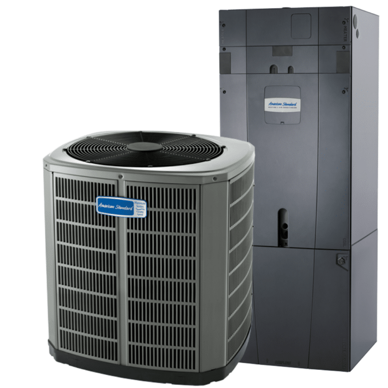 American Standard AccuComfort™ 18 Seer 4 Ton Heat Pump & TAM Air ...