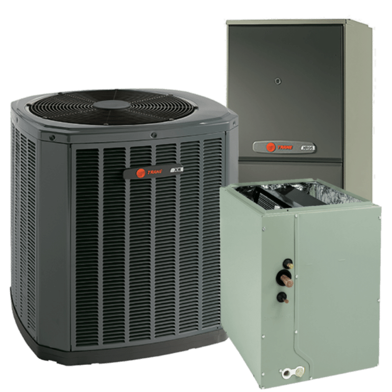 Trane 4 Ton XV18 A/C & 100,000 BTU S9V2 97 Variable Speed Gas Furnace