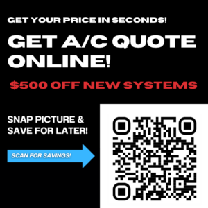 hvac lead generation yard sign qr code